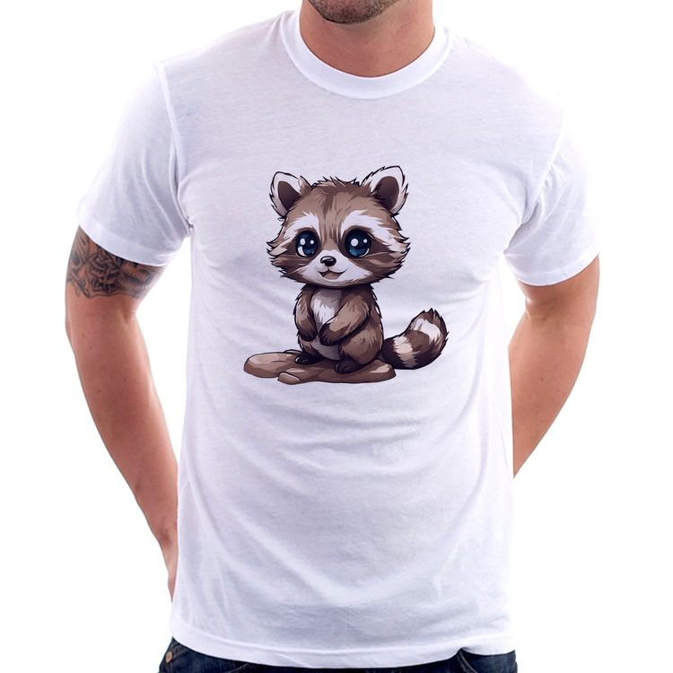Camiseta Guaxinim Fofinho
