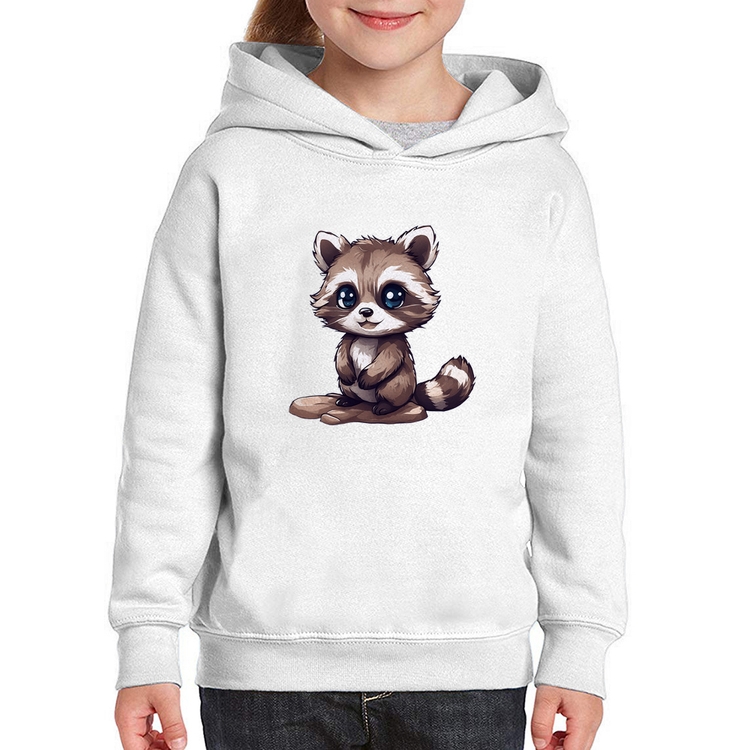 Moletom Infantil Guaxinim Fofinho