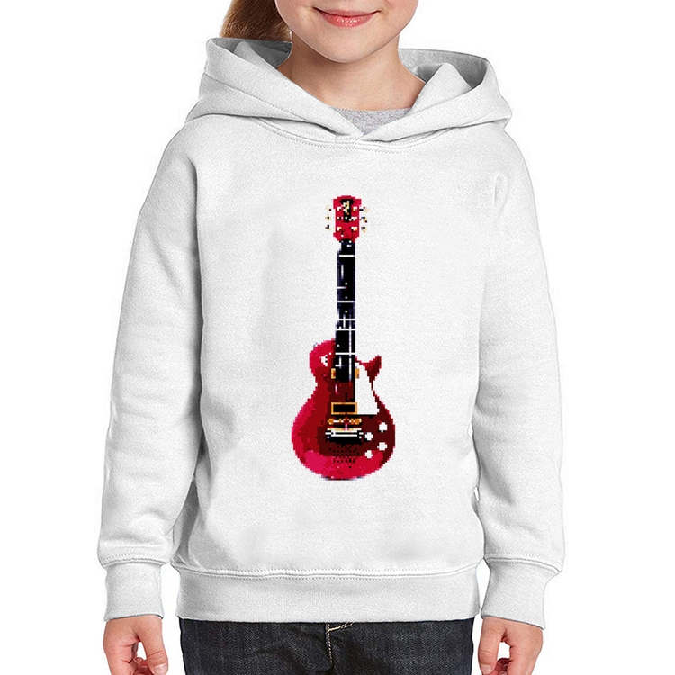 Moletom Infantil Guitar Píxel
