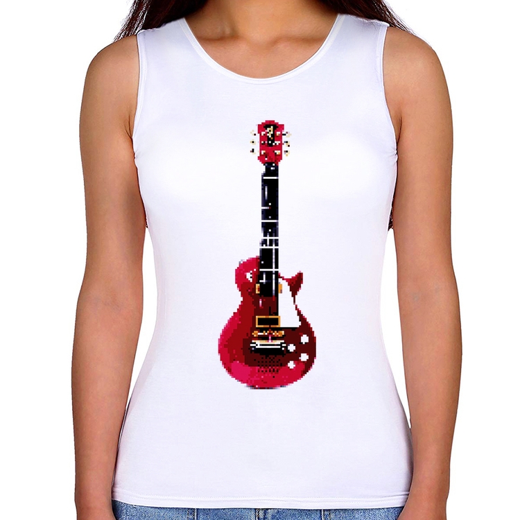 Regata Feminina Guitar Píxel