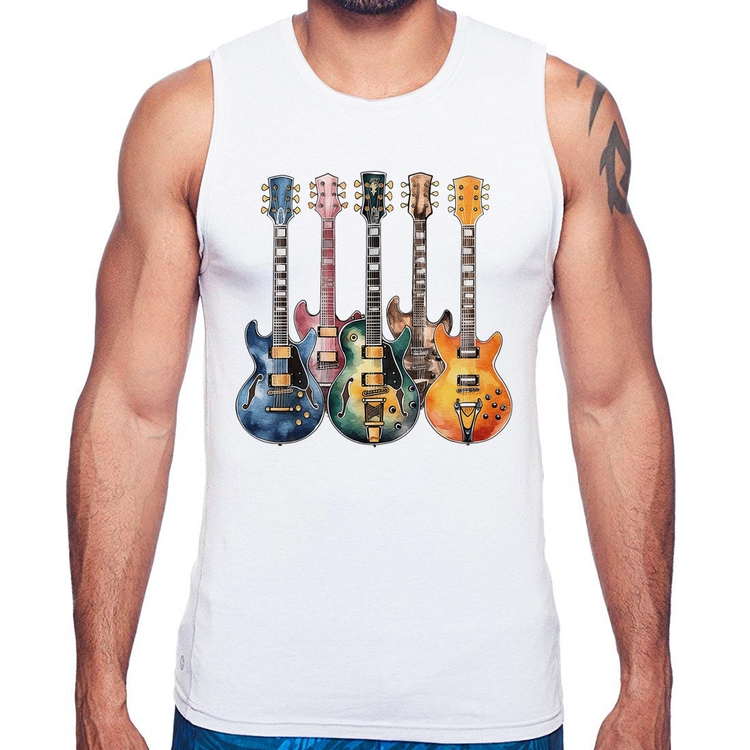 Regata Guitarras Watercolor Art