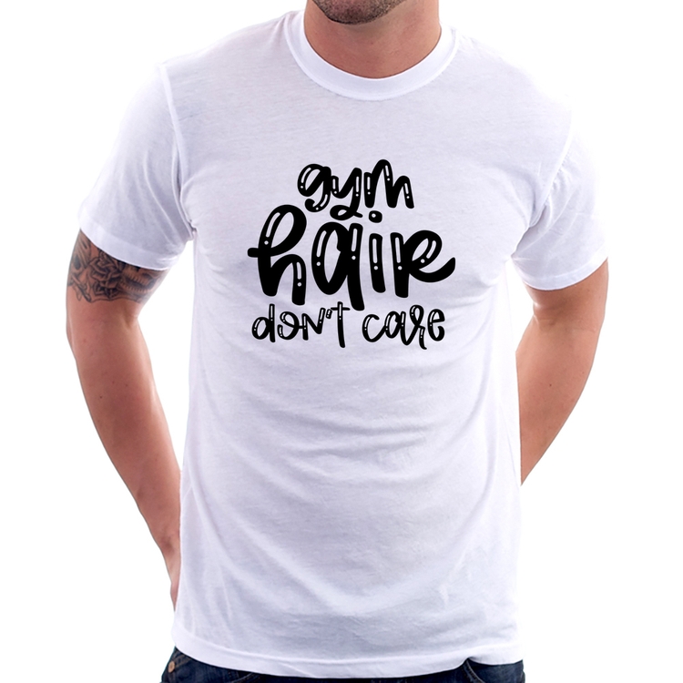 Camiseta Gym Hair Don't Care