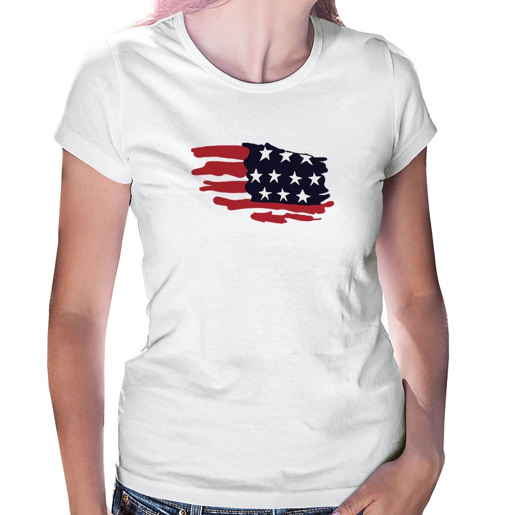 Baby Look Handrawn Flag