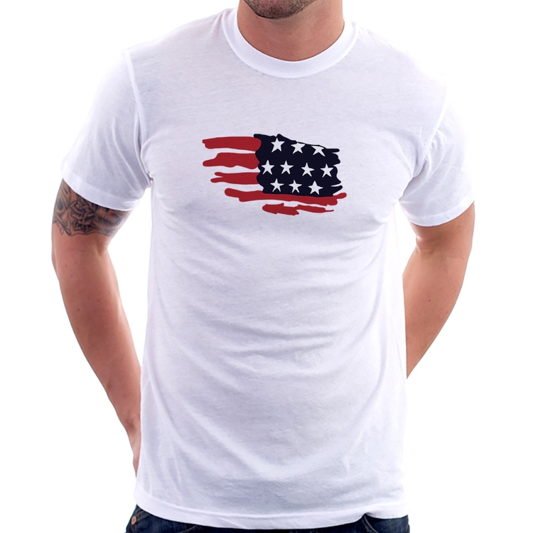 Camiseta Handrawn Flag
