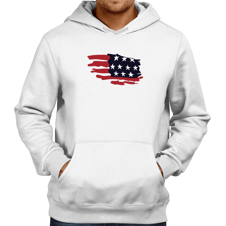 Moletom Handrawn Flag - Branco