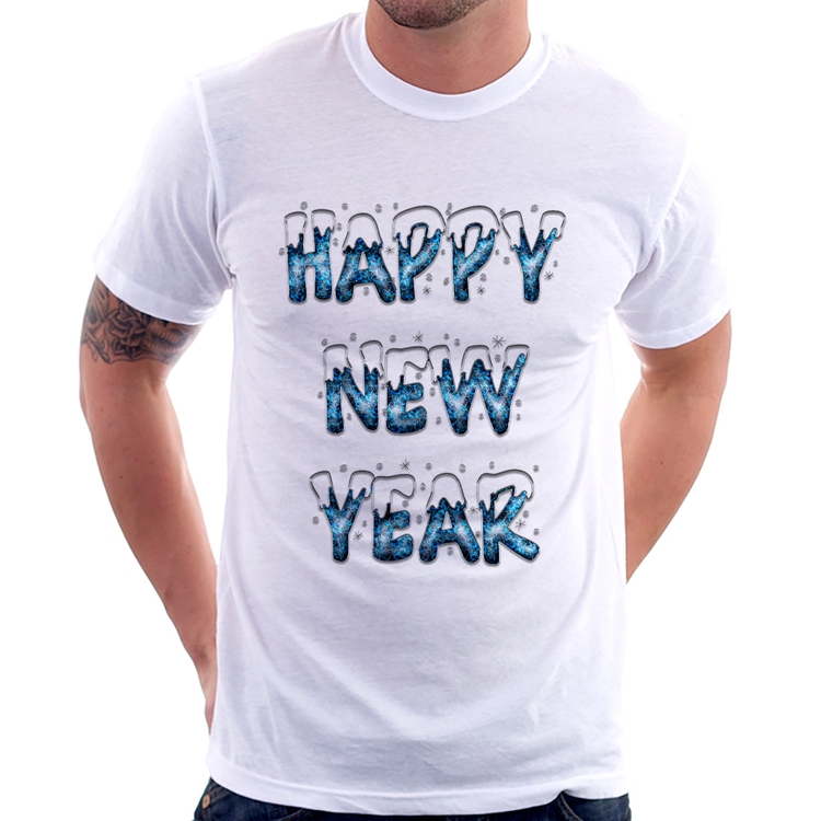 Camiseta Happy New Year
