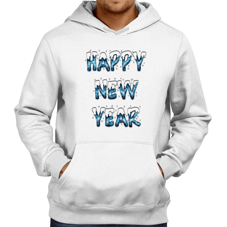 Moletom Happy New Year - Branco
