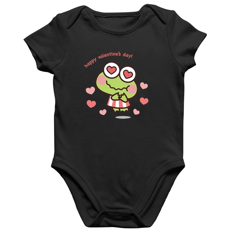 Body Bebê Algodão Happy Valentine's Day