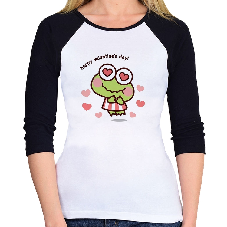 Baby Look Raglan Happy Valentine's Day Manga 3/4