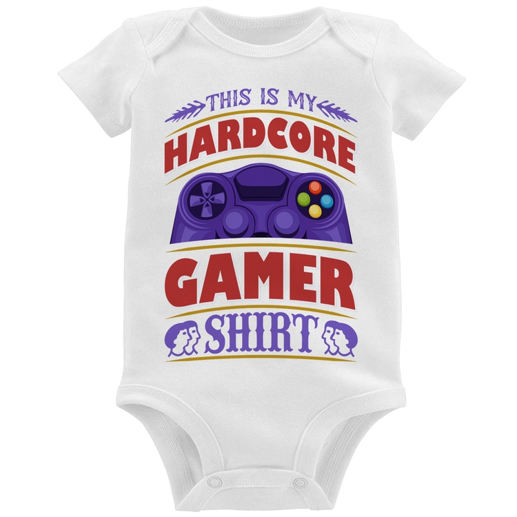 Body Bebê Hardcore Gamer