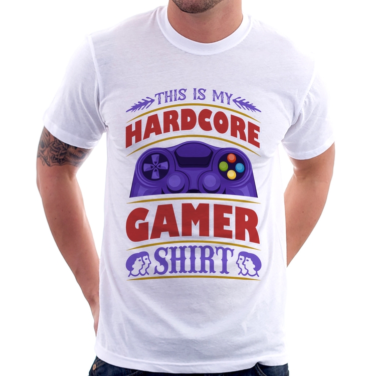 Camiseta Hardcore Gamer