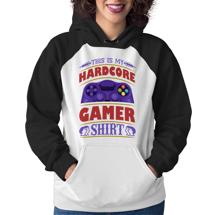 Moletom Feminino Hardcore Gamer