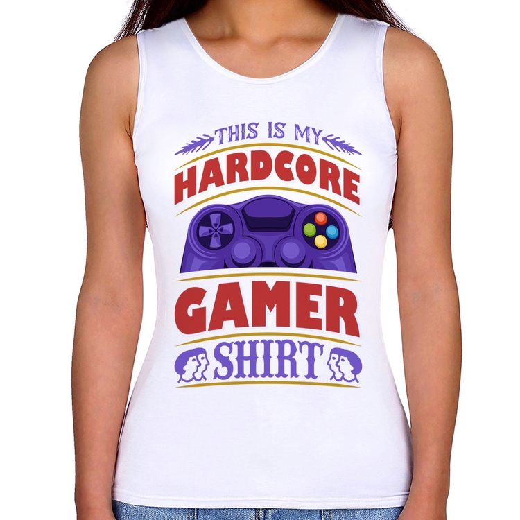 Regata Feminina Hardcore Gamer