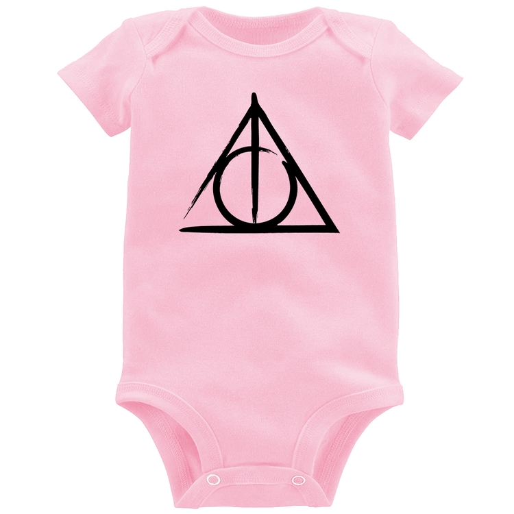 Body Bebê Relíquias da Morte - Rosa Bebê