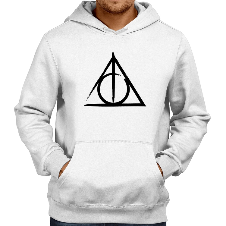 Moletom Relíquias da Morte - Branco