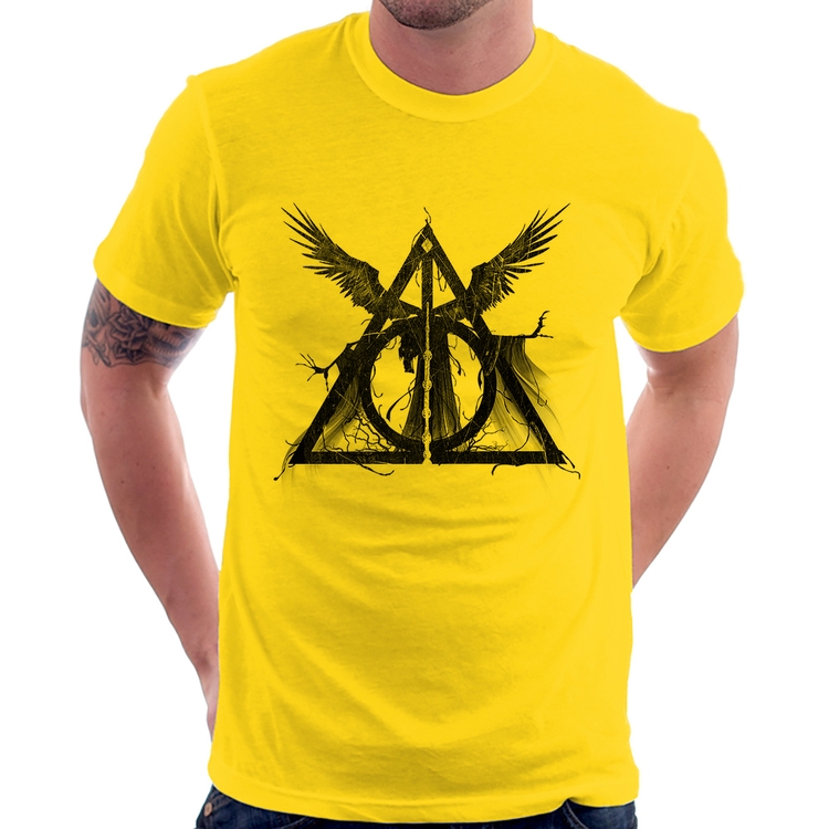 Camiseta The Tale of the Three Brothers - Amarela