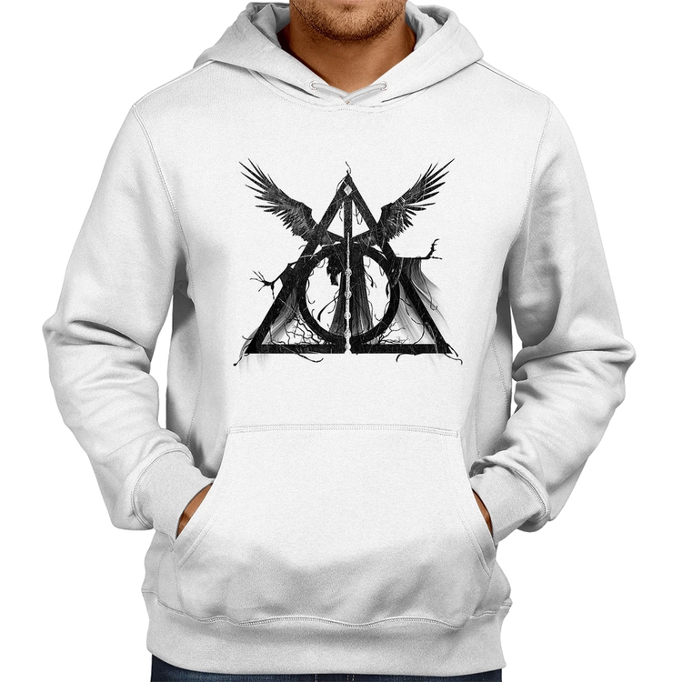 Moletom The Tale of the Three Brothers - Branco