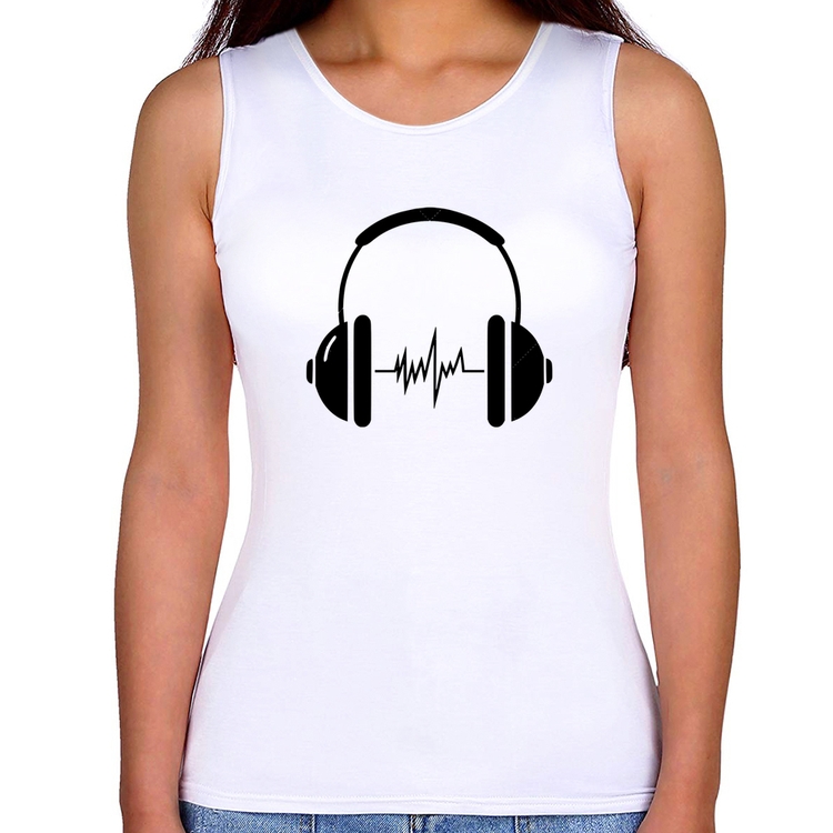 Regata Feminina Headphone Batimentos