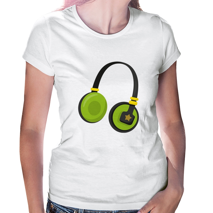 Baby Look Headphone Verde