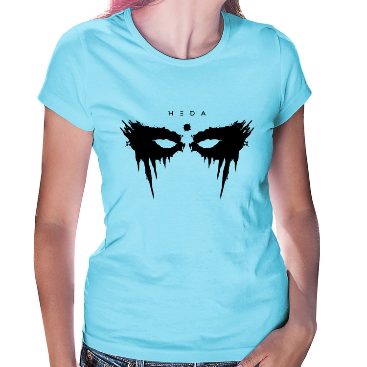 Baby Look Heda Lexa - Azul Bebê