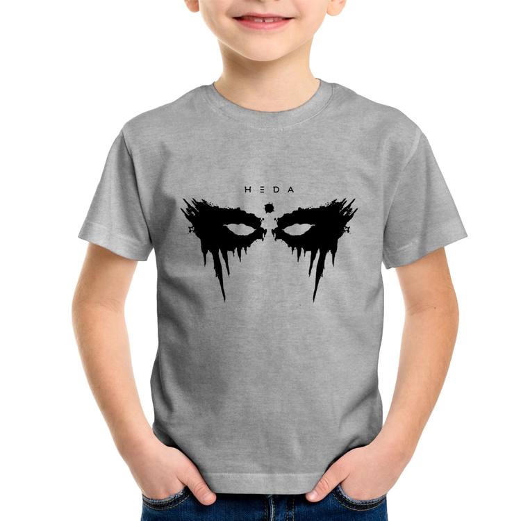 Camiseta Infantil Heda Lexa - Cinza