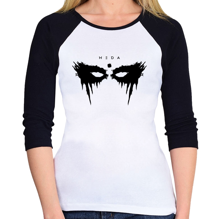 Baby Look Raglan Heda Lexa Manga 3/4