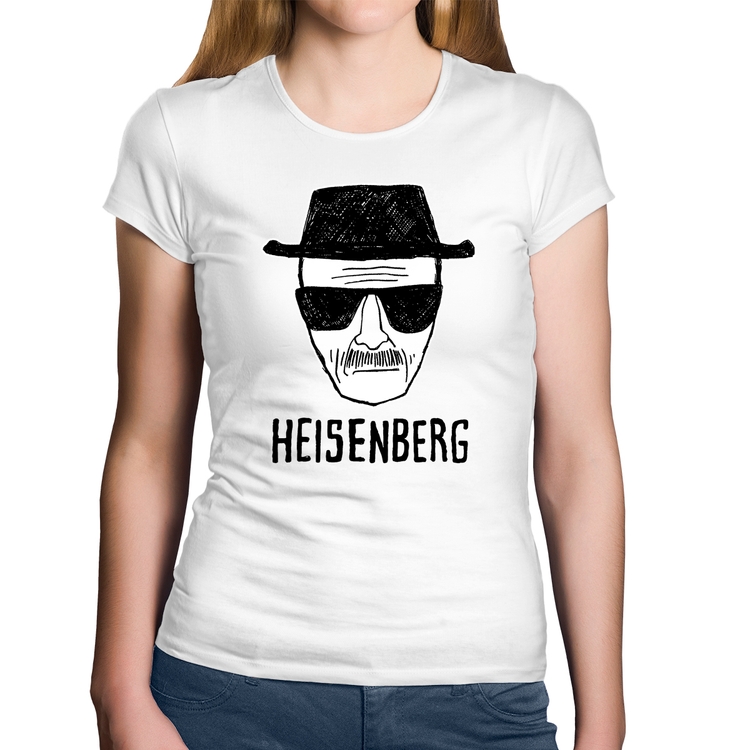 Baby Look Algodão Heisenberg - Branca