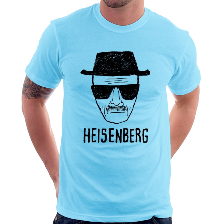 Camiseta Heisenberg - Azul Bebê