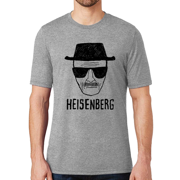 Camiseta Heisenberg - Cinza