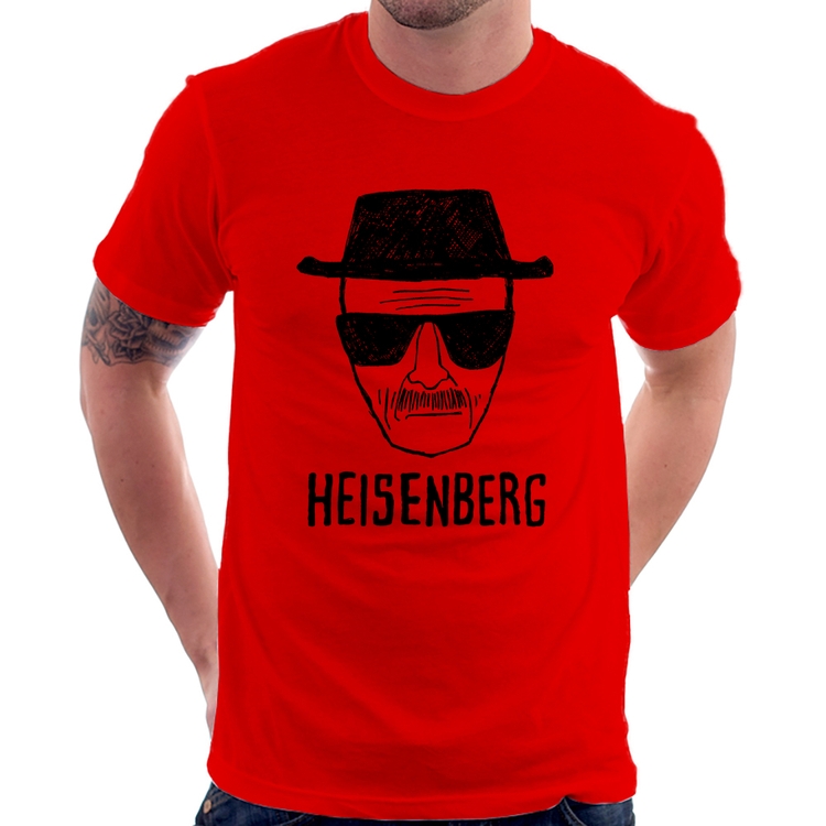 Camiseta Heisenberg - Vermelha