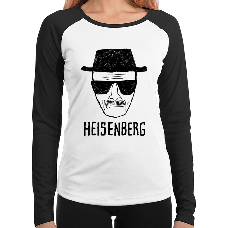 Baby Look Raglan Heisenberg Manga Longa