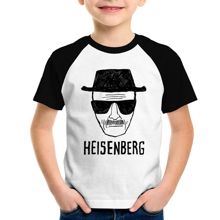 Camiseta Raglan Infantil Heisenberg