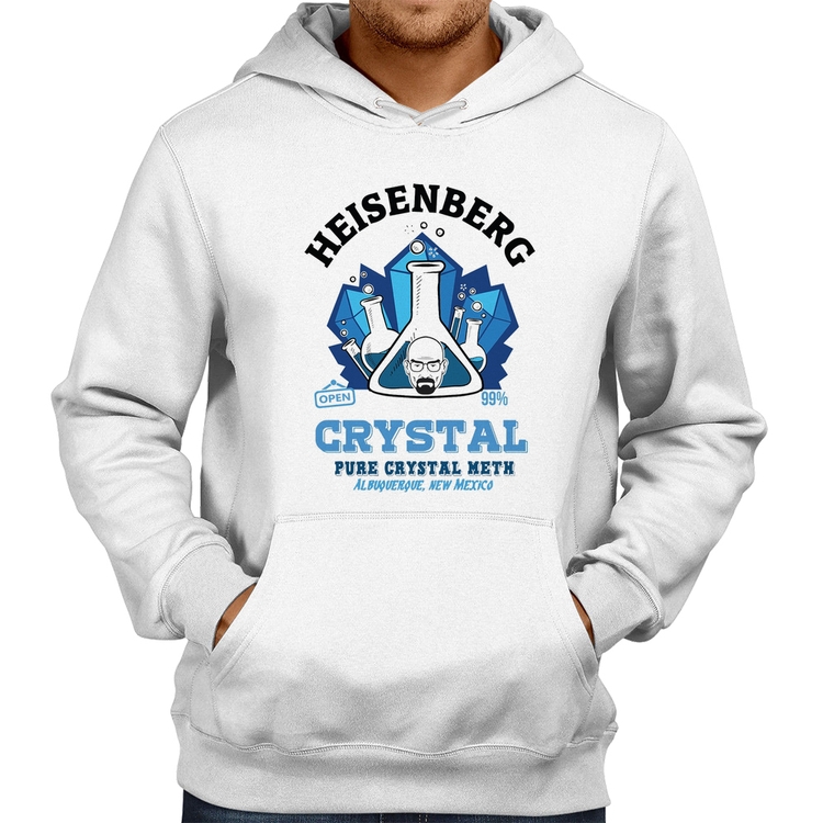 Moletom Heisenberg Crystal - Branco