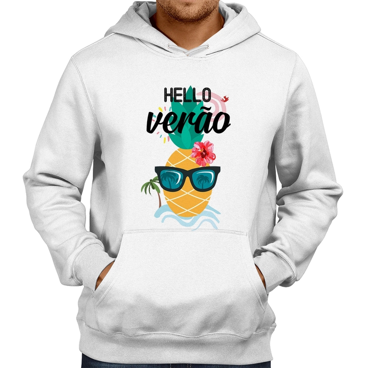 Moletom Hello Verão - Branco