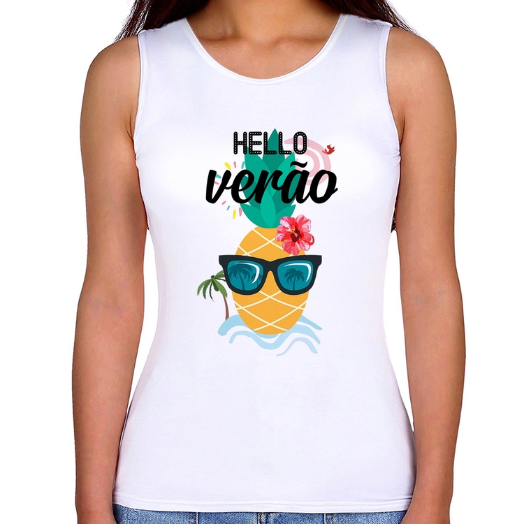 Regata Feminina Hello Verão