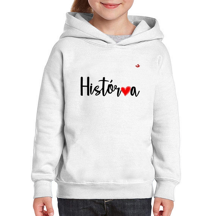 Moletom Infantil História por amor