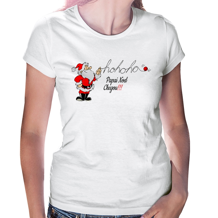 Baby Look Ho Ho Ho Papai Noel Chegou