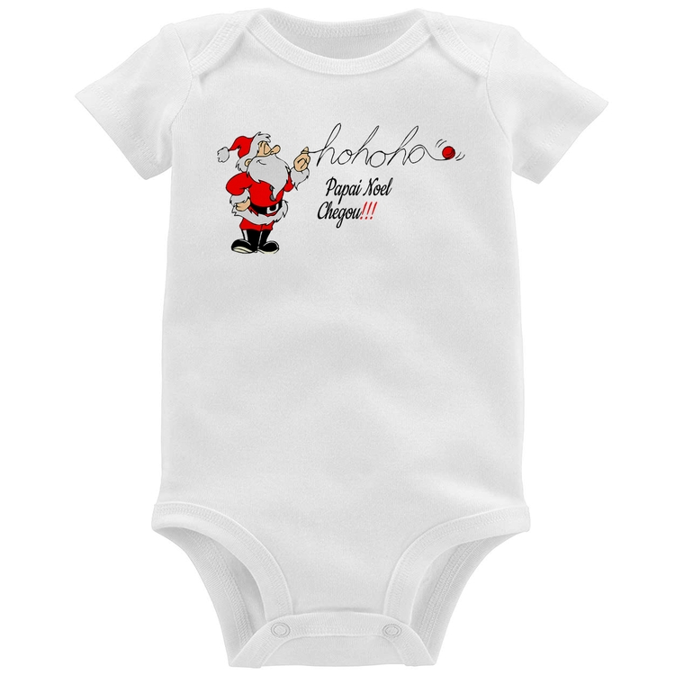Body Bebê Ho Ho Ho Papai Noel Chegou