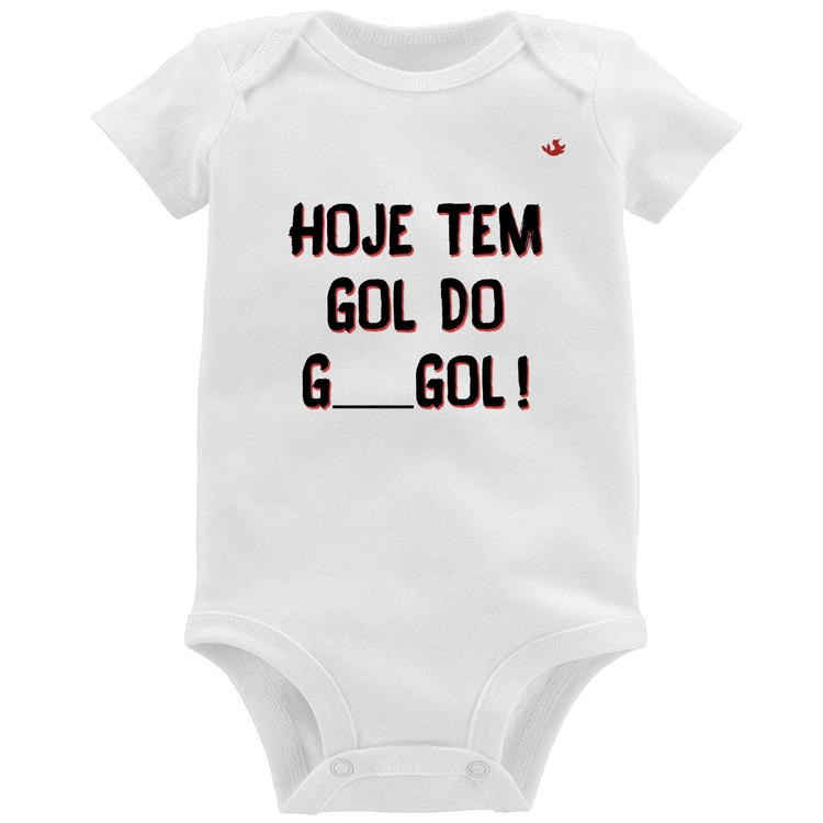 Body Bebê Hoje tem gol do G ___ gol!