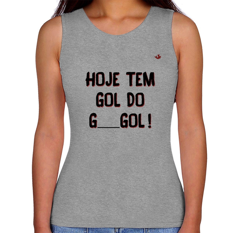 Regata Feminina Hoje tem gol do G ___ gol! - Cinza