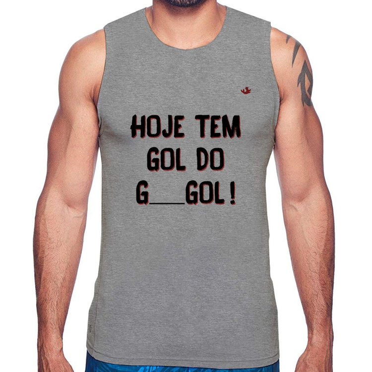 Regata Hoje tem gol do G ___ gol! - Cinza