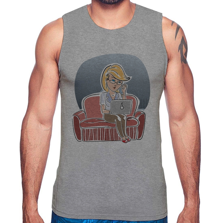 Regata Home Office - Cinza