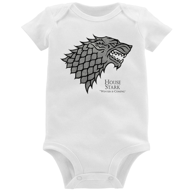 Body Bebê House Stark: Winter is Coming