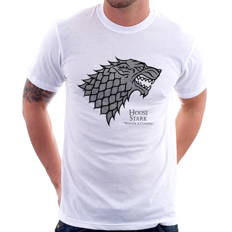 Camiseta House Stark: Winter is Coming
