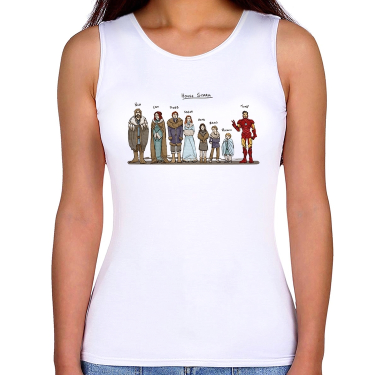 Regata Feminina House Stark Tony Stark