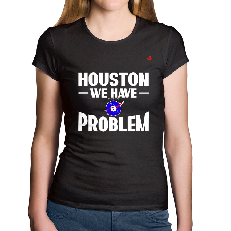 Baby Look Algodão Houston, we have a problem