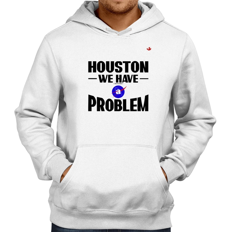Moletom Houston, we have a problem - Branco