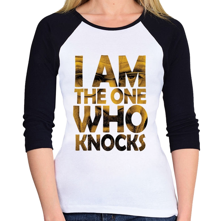 Baby Look Raglan I Am The One Who Knocks Manga 3/4