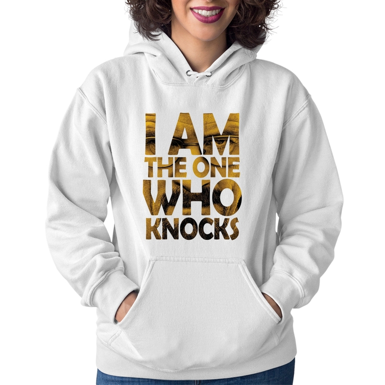 Moletom Feminino I Am The One Who Knocks - Branco