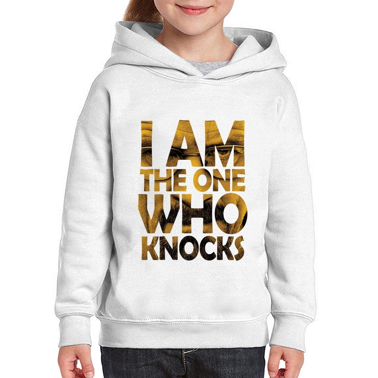 Moletom Infantil I Am The One Who Knocks